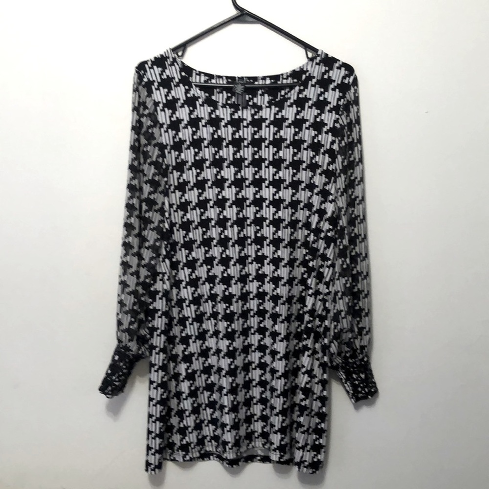 ALFANI Black and White Dress Gently Used